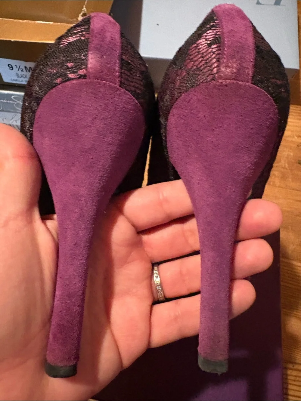 Hale Bob striking purple